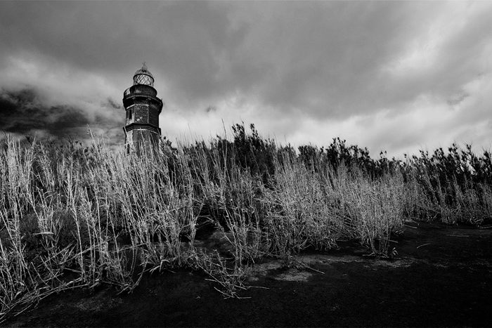  Fotografie Azorské ostrovy (Azory), Maják na ostrově Faial - Maják u vulkánu Vulcao dos Capelinhos, který se roku 1957 vynořil na západním pobřeží ostrova Faial.