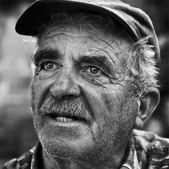 Fotografie Chorvatsko, rybář z ostrova Hvar