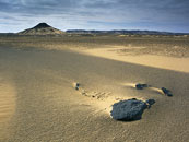 fotografie Z pouště - Z černé pouště v Egyptě. 