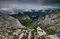fotografie Horské údolí, Rakouské Alpy