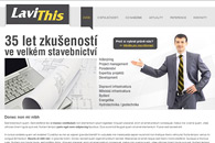 fotografie Grafika webu společnosti LaviThis. 