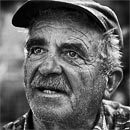 fotografie Chorvatsko, rybář z ostrova Hvar