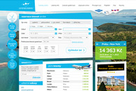 fotografie Grafika pro web letenky-servis.cz. 