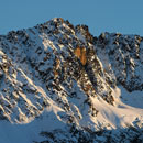 fotografie Stubai - Podvečerní světlo v Stubaiských Alpách. 