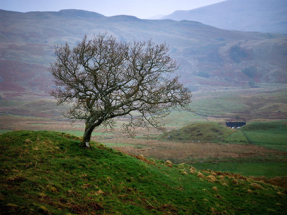  Fotografie Deštivé Skotsko