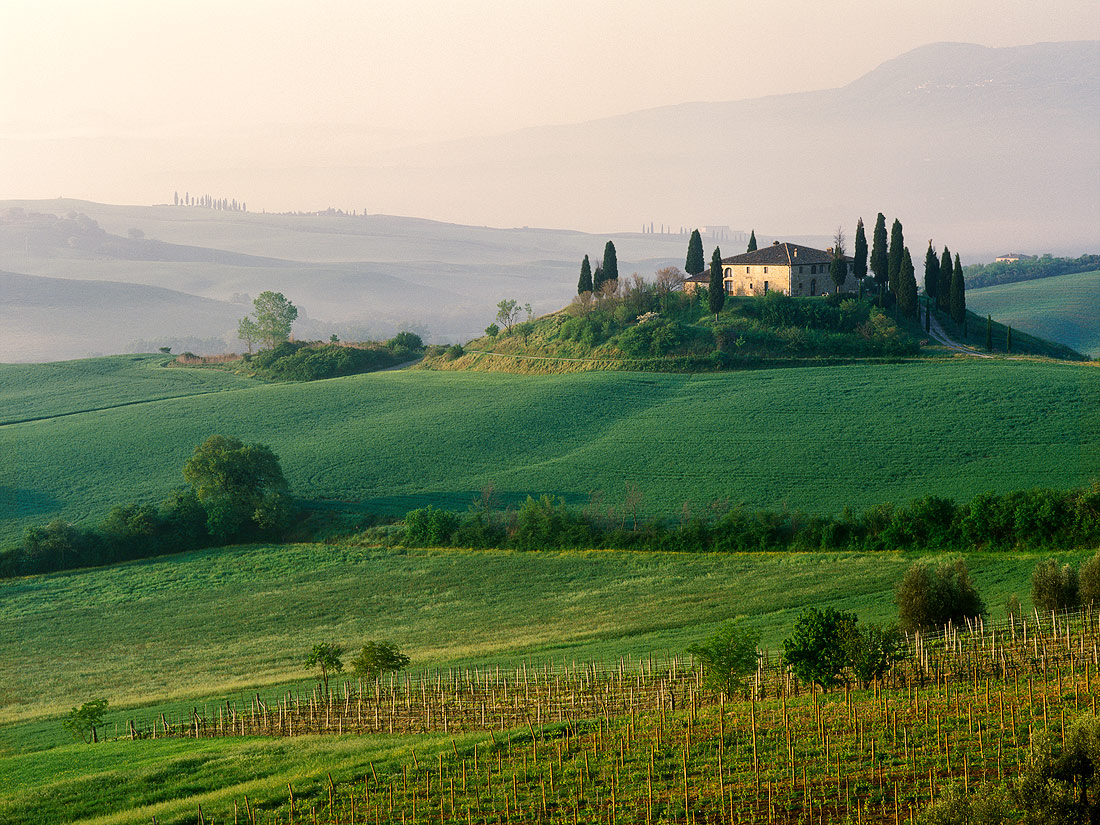  Fotografie Toskánsko - Belveder