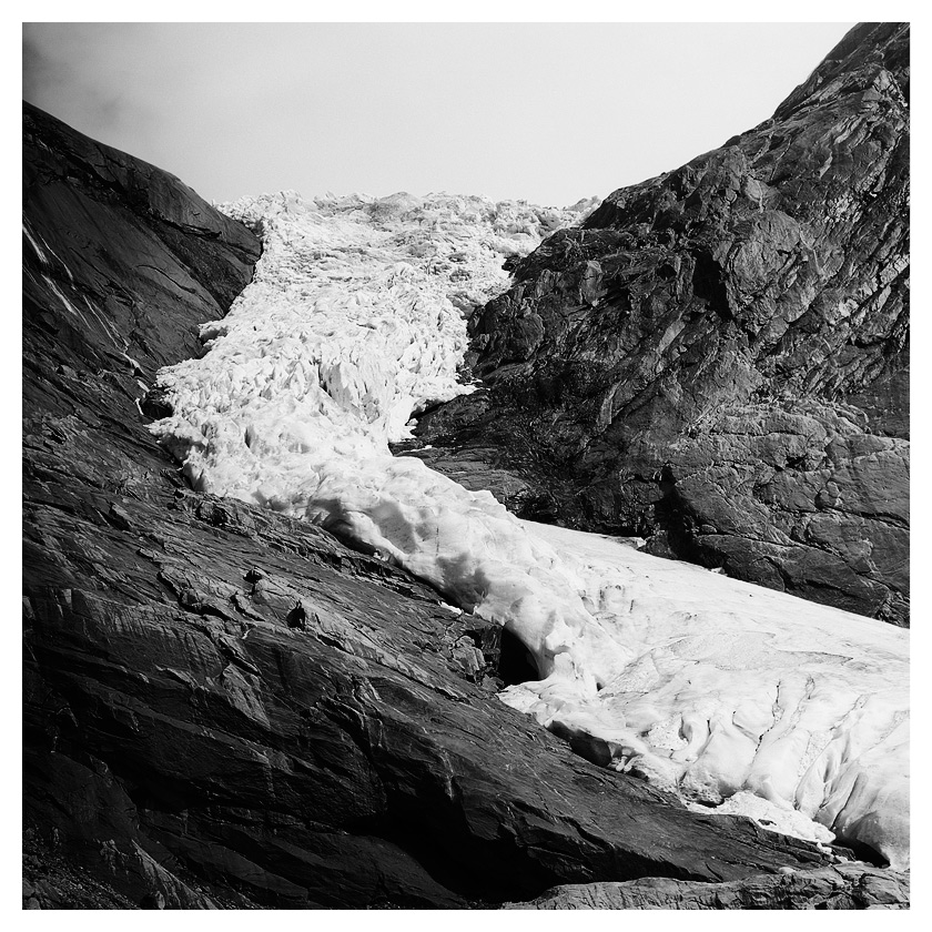  Fotografie Ledovec Jostedalsbreen, Norsko