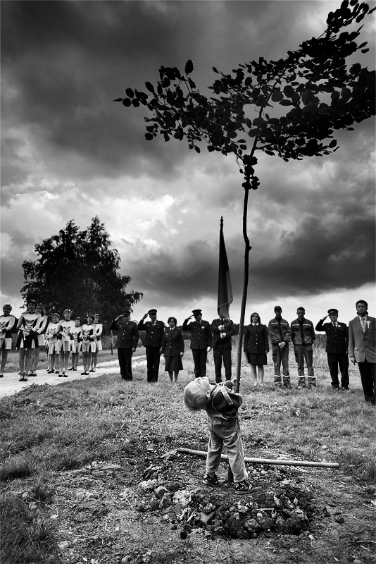  Fotografie Sázení lípy, Vrbice