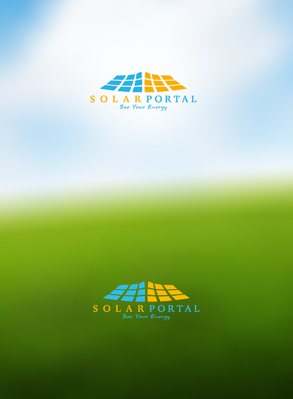 Logo pro monitorovací systém fotovoltaických elektráren Solar Portal.