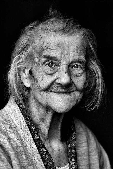  Fotografie Chorvatsko, stařenka z ostrova Hvar